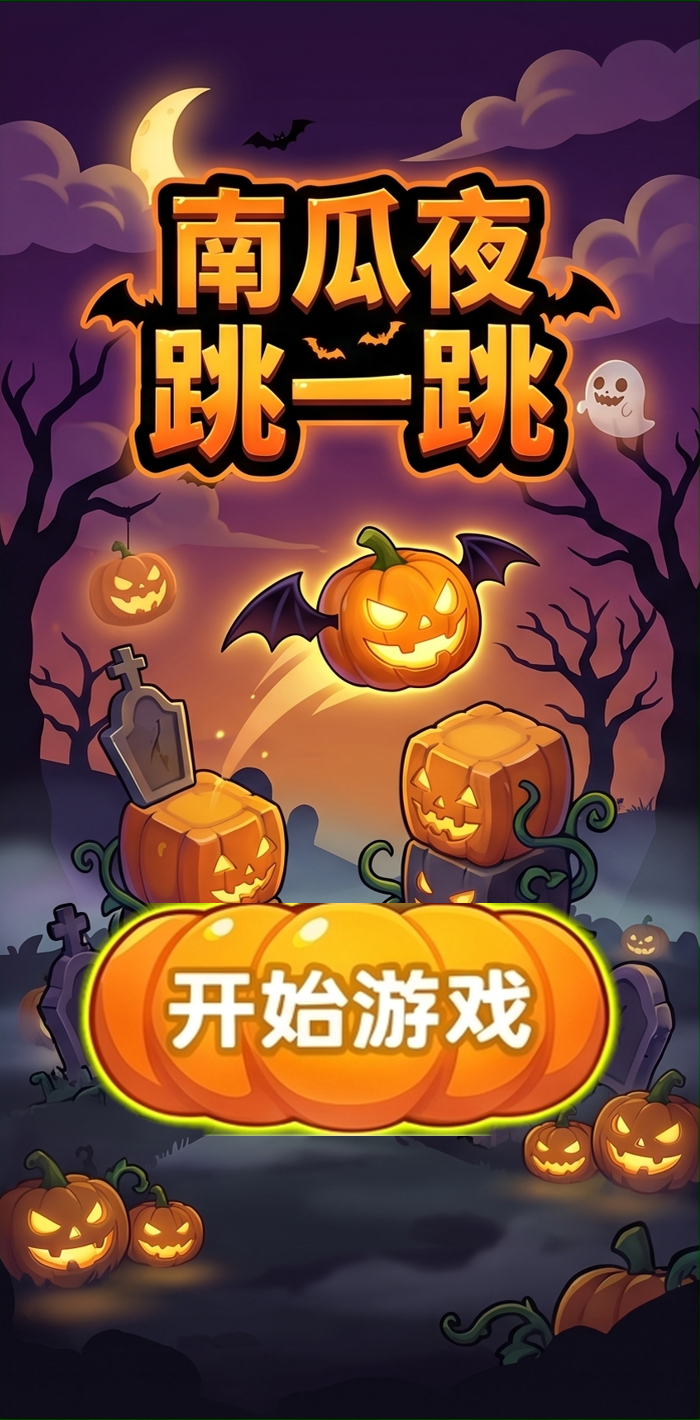 南瓜夜跳一跳