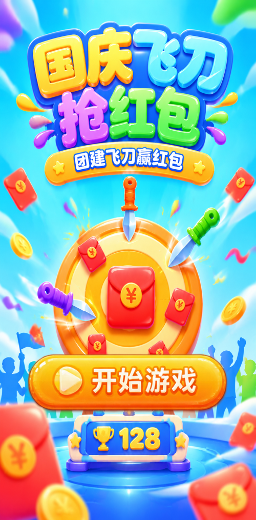 国庆飞刀抢红包