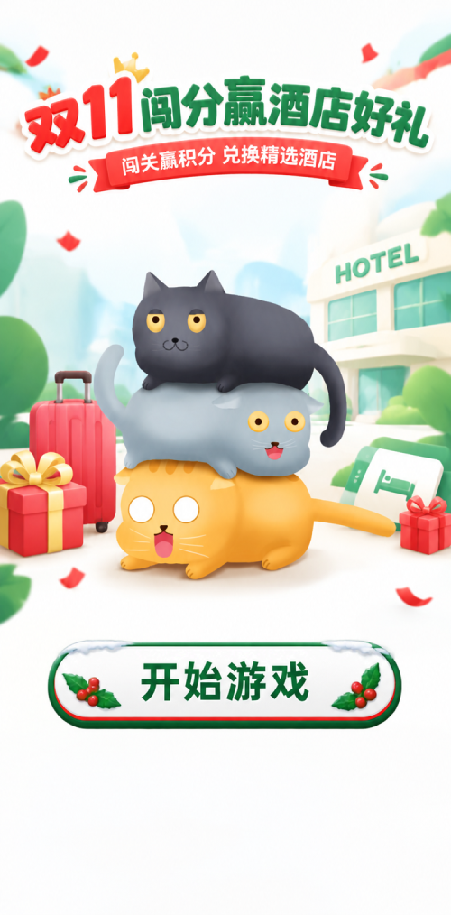 双11酒店闯关