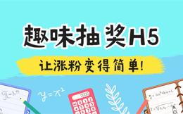 你还在踌躇?别人已经用这个抽奖H5涨粉上万了!还不快学!