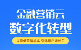 金融营销云:数字化金融生态圈,应这样拓展合作共赢的未来!