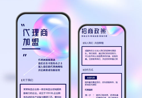 代理代销合作合伙人招募宣传册