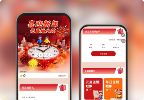 喜迎新年 元旦抽大奖